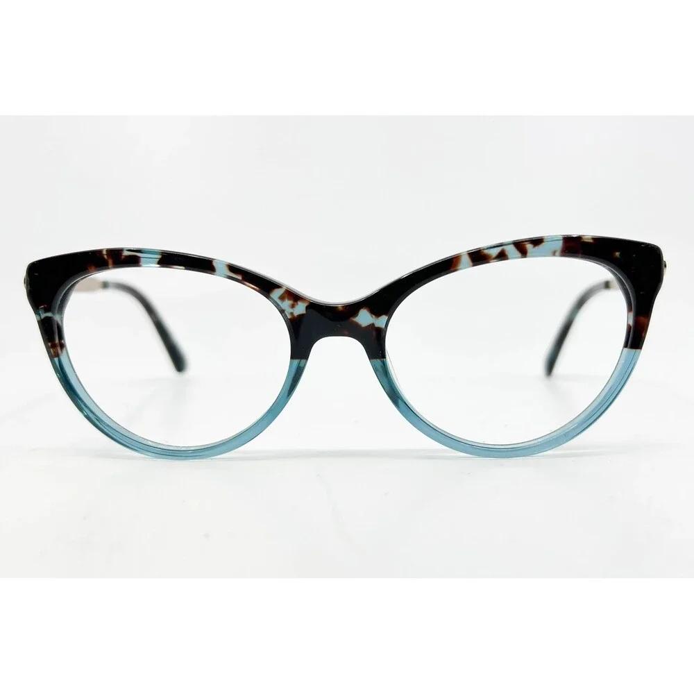 Guess Eyeglasses Women Blue Tortoise Cat Eye GU 2462 BL 51-18-135
